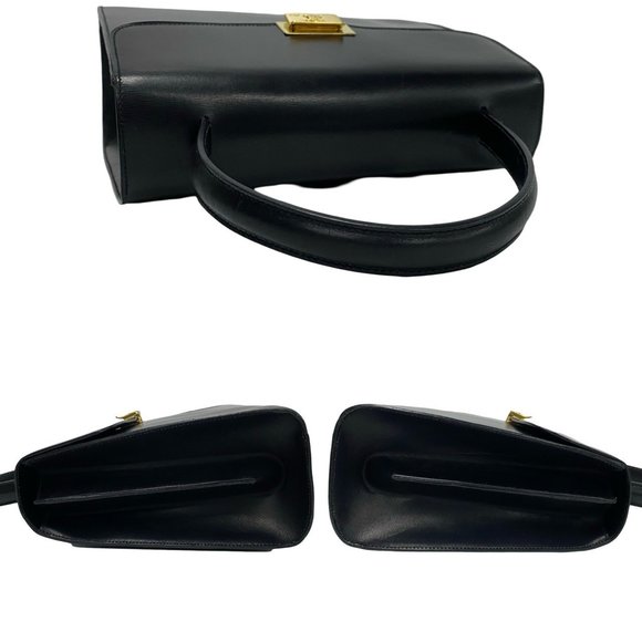 CELINE Black Leather Tote Bag - Picture 5 of 8